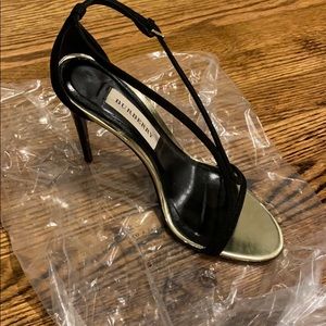 Burberry high heeled sandals